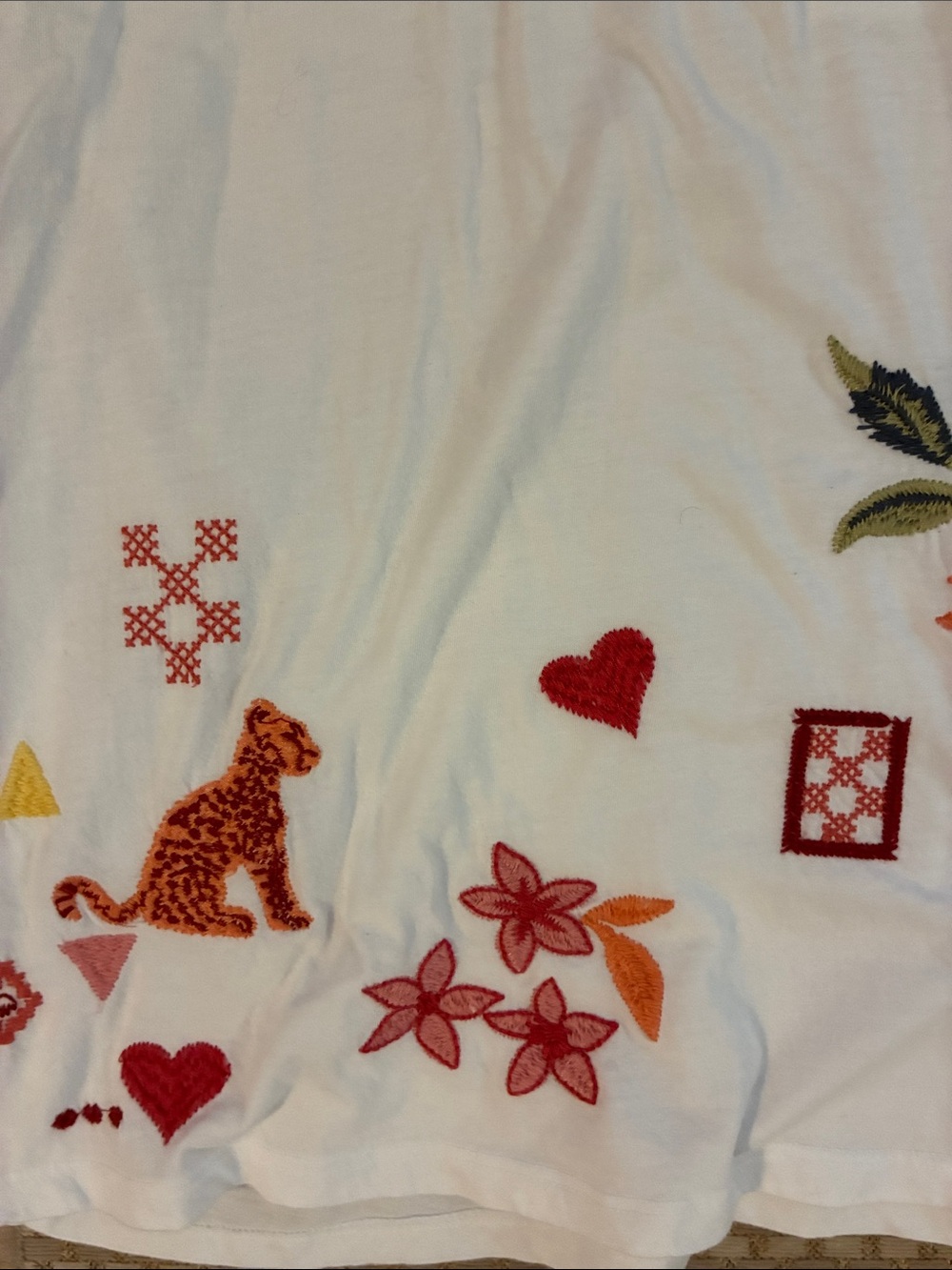 Gorgeous Johnny Was 100% cotton tee - Picture 4 of 7